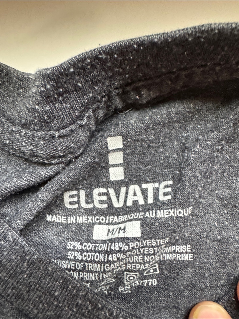 Women’s University of Alberta Elevate Heather Gray Graphic T-Shirt Size Medium - Picture 2 of 5